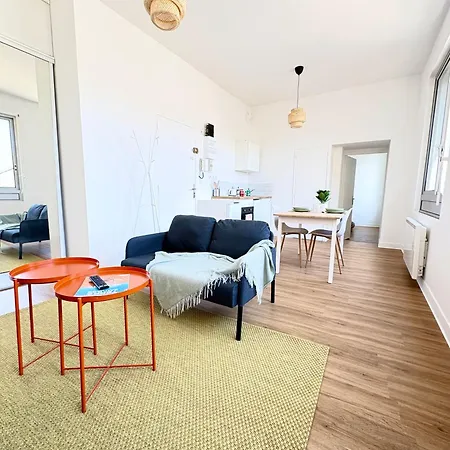 T2 Lumineux & Calme - Proche Gare - Apartament